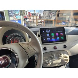 FIAT 500 Τοποθέτηση οθόνης