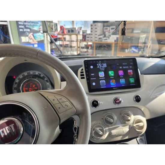 FIAT 500 Τοποθέτηση οθόνης