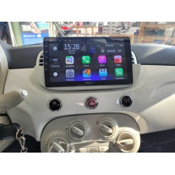 FIAT 500 Τοποθέτηση οθόνης