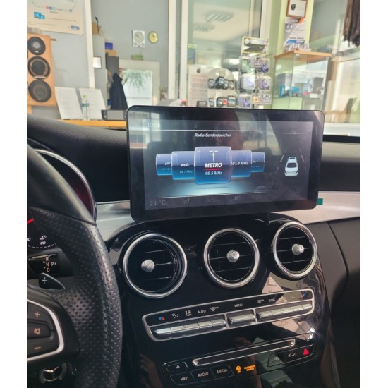 MERCEDES C (W205) Τοποθέτηση οθόνη DIGITAL IQ TPG 15986_CPA