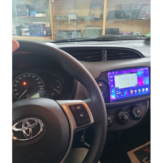 TOYOTA YARIS Τοποθέτηση οθόνη DIGITAL IQ RTG 4737_CPA (9inc)